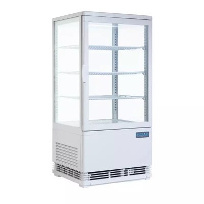 VITRINE RÉFRIGÉRÉE BLANCHE POLAR SÉRIE C 68L